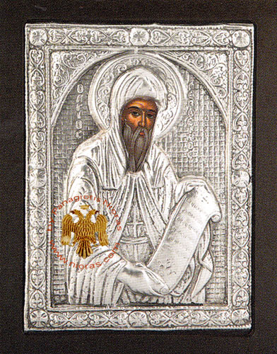 Saint Gerasimus Aluminum Icon